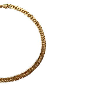 ITALIAN CURB LINK ANKLET - ZAYNA COLLECTION