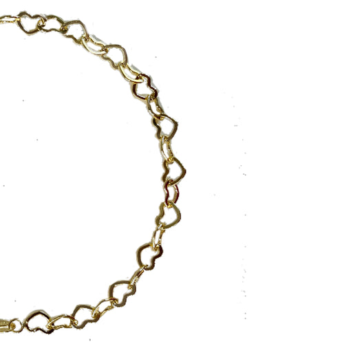 HEART OF GOLD ANKLET - ZAYNA COLLECTION