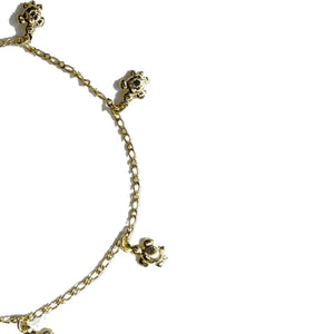 TURTLE ANKLET - ZAYNA COLLECTION